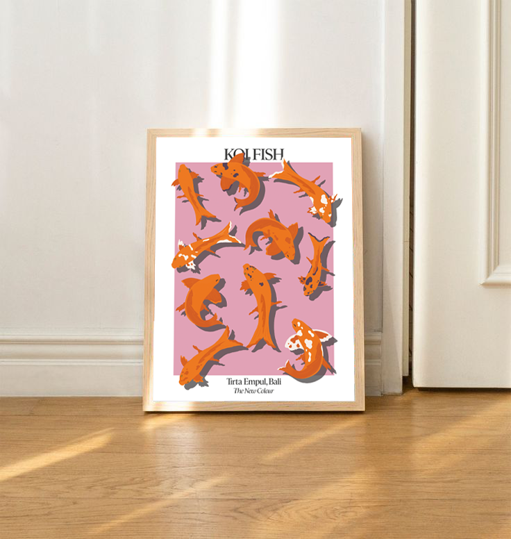 Koi Fish, Art Print