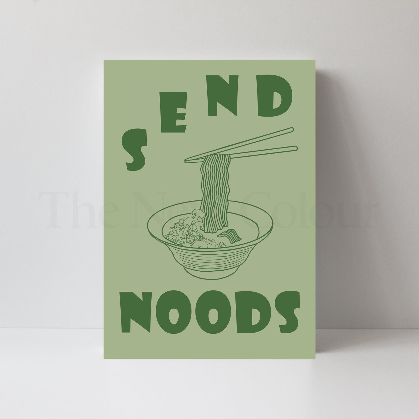 Send Noods, Art Print