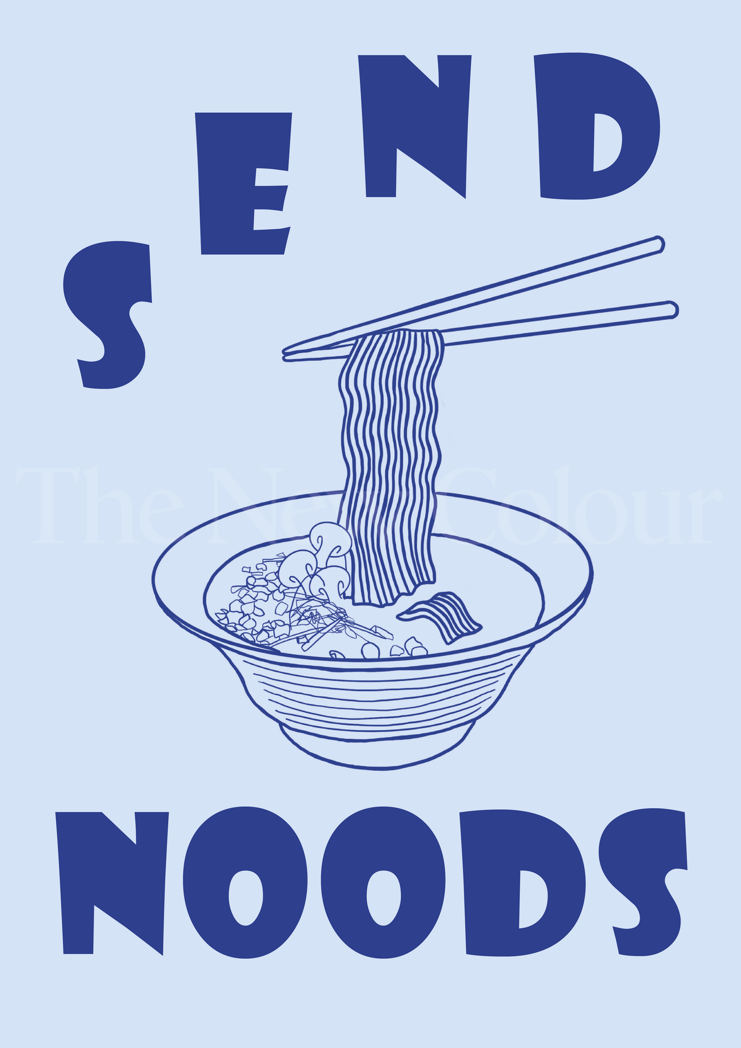 Send Noods, Art Print