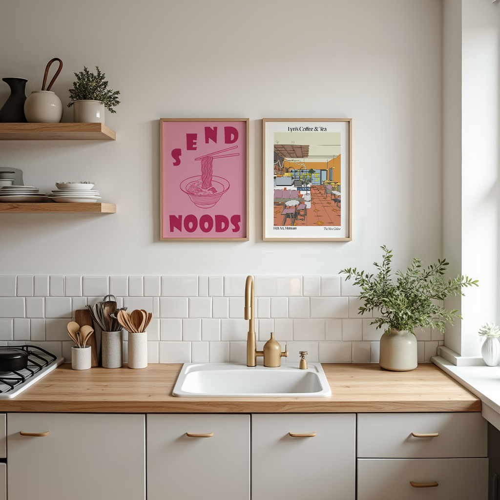 Send Noods, Art Print