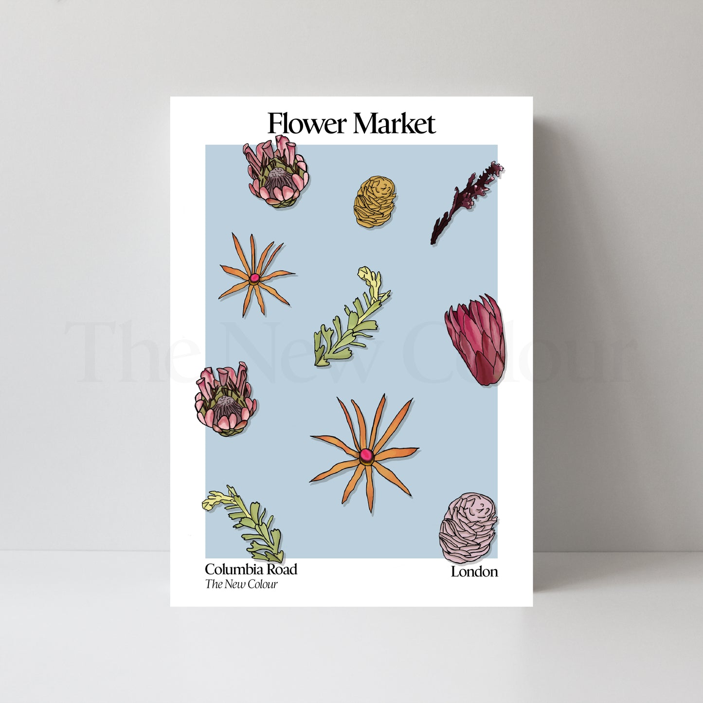 Columbia Road Flower Market, London, Art Print