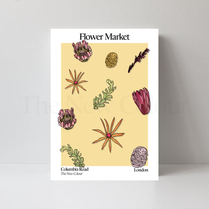 Columbia Road Flower Market, London, Art Print