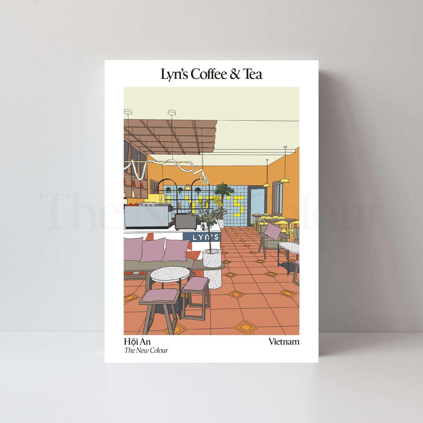 Lynns Cafe - Hoi An Vietnam, Art Print