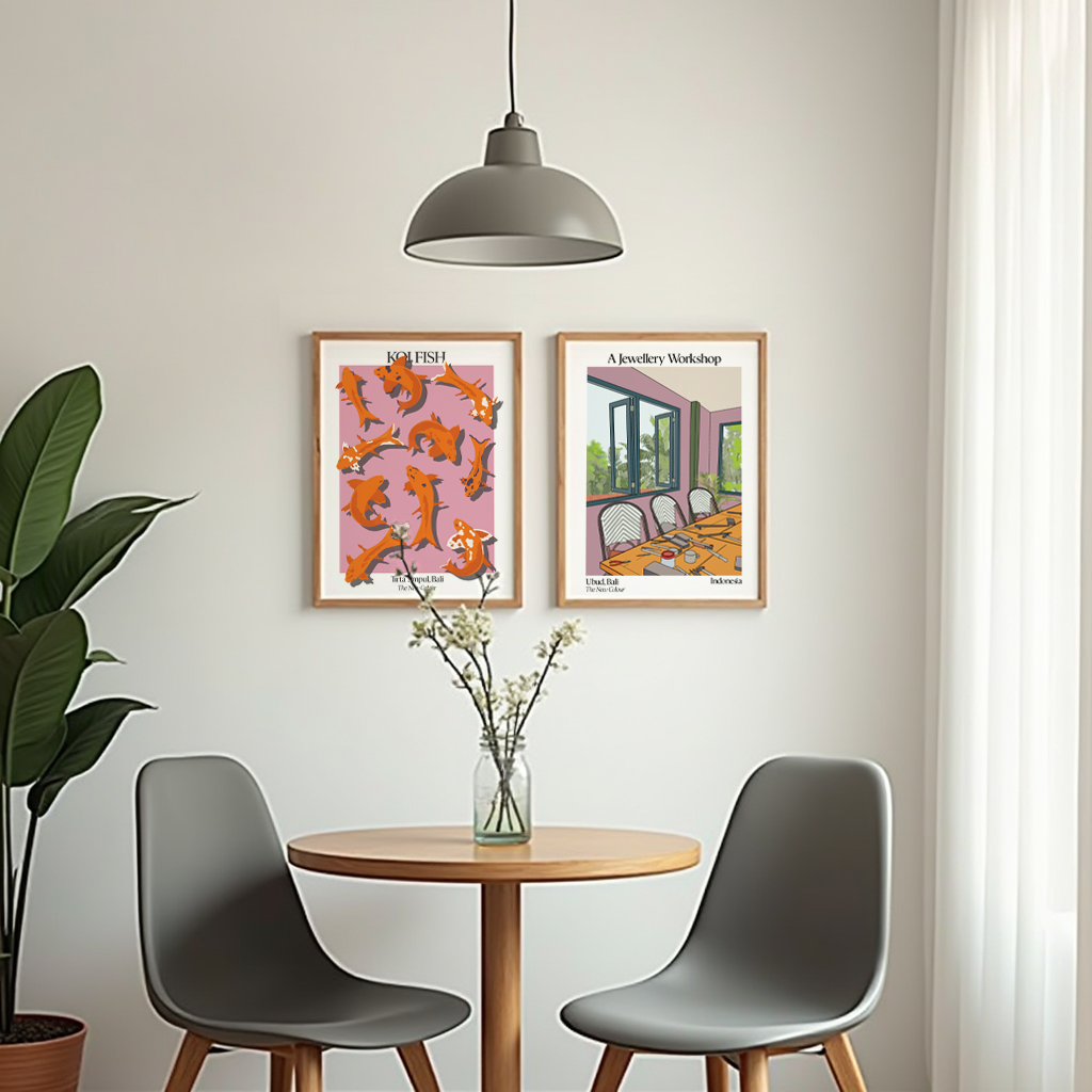 Koi Fish, Art Print