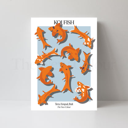 Koi Fish, Art Print