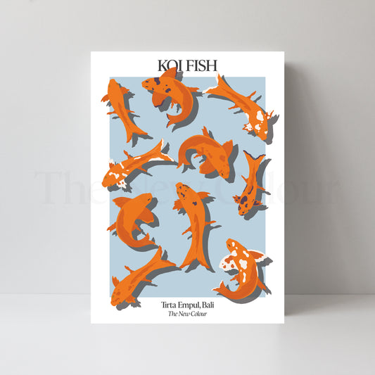 Koi Fish, Art Print