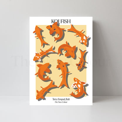 Koi Fish, Art Print