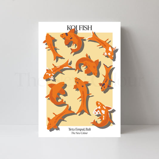 Koi Fish, Art Print