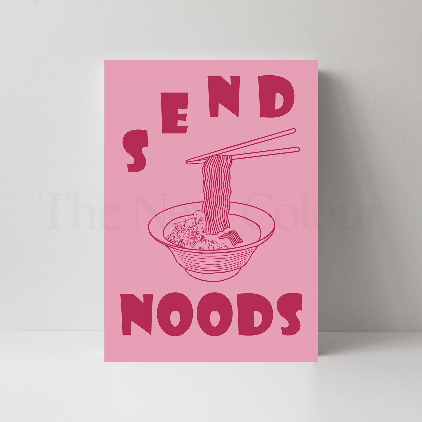 Send Noods, Art Print