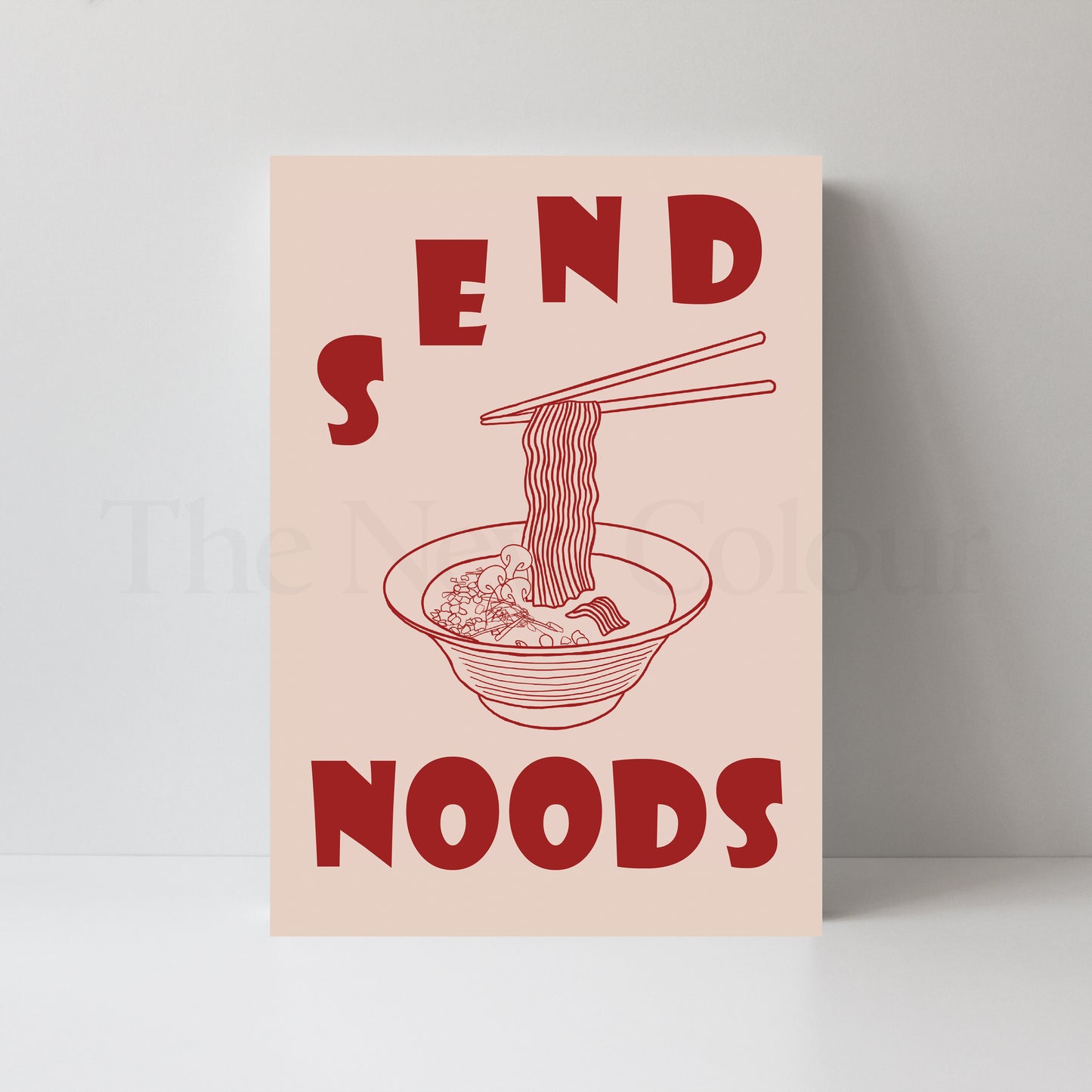 Send Noods, Art Print