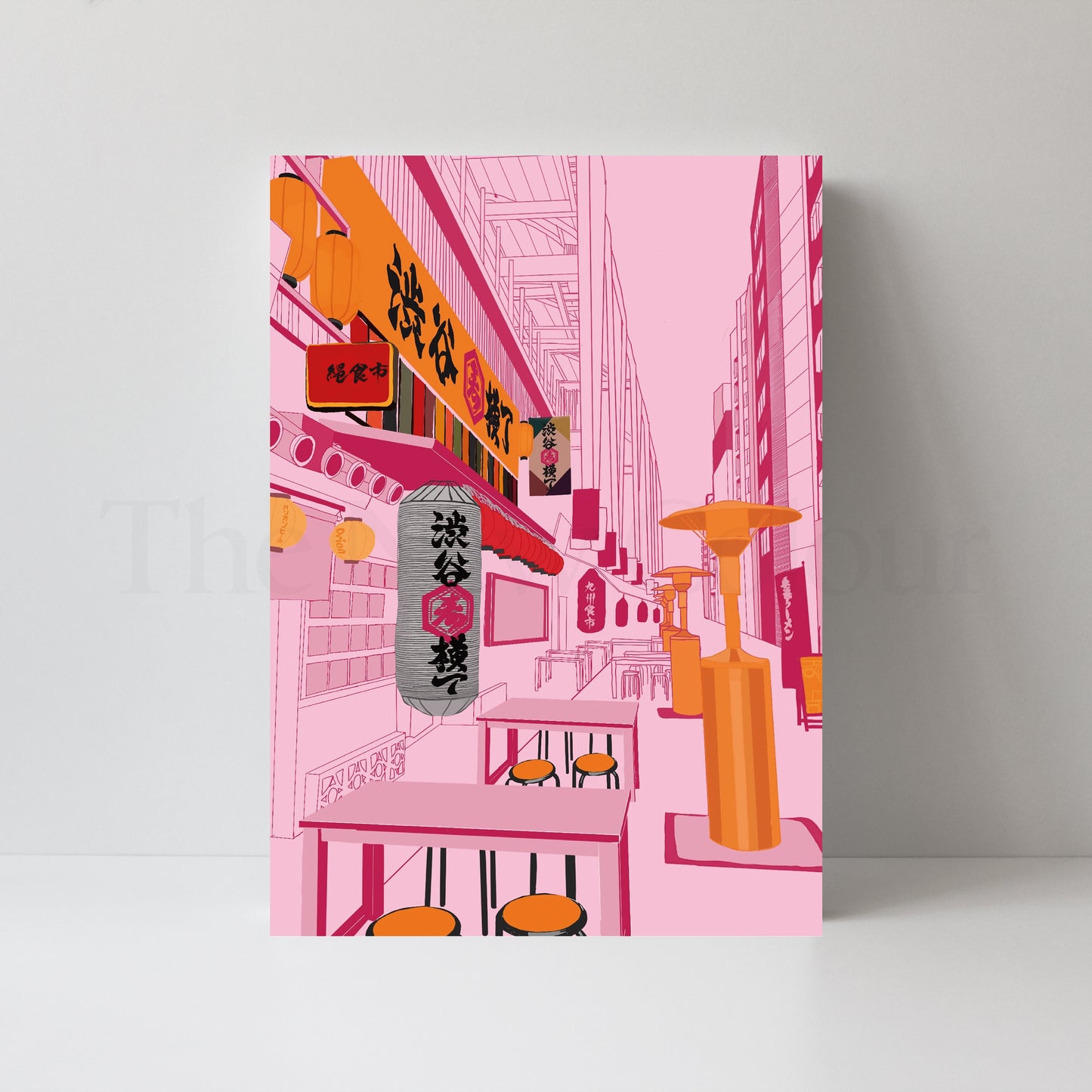 Shibuya Yokocho - Tokyo Japan Art Print