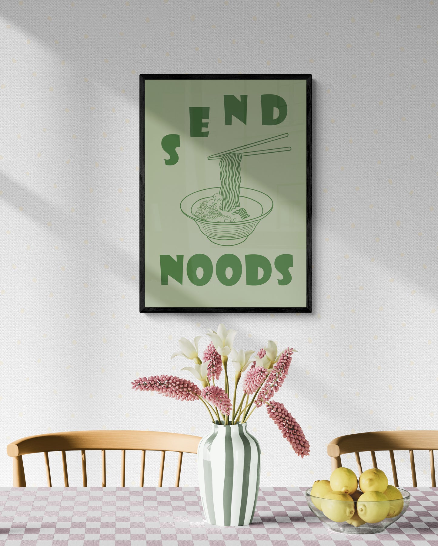 Send Noods, Art Print