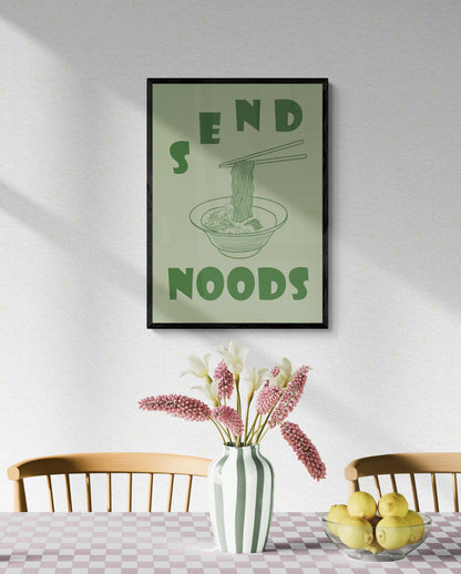 Send Noods, Art Print