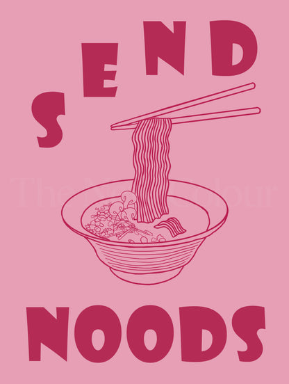 Noodles Print